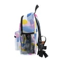 thumbnail image 4 of FORMRS School Backpack with Front Zippered Pocket 12" Student Travel Daypack, Retro Simple Shapes, 4 of 6