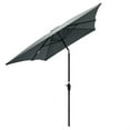 thumbnail image 2 of Demi Bonn 6 x 9ft Patio Umbrella Outdoor Waterproof Umbrella with Crank and Push Button Tilt without flap for Garden Backyard Pool Swimming Market, Gray, 2 of 8