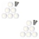 thumbnail image 1 of Bearachild Luces LED Gabinete Luz Control remoto inalámbrico Luz nocturna inalámbrica Gabinete interior Herramienta de iluminación 6 Stück und 2 Kontrollen 2piezas, 1 of 6