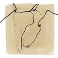 thumbnail image 3 of Isabelle Z 20x20 Black Modern Framed Museum Art Print Titled - Great Stallion II, 3 of 5