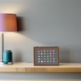 thumbnail image 4 of TEHAUX Home Use Wood Medal Display Case with Clear Glass Panel and Secure Pin Holder Design, 4 of 7