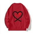 thumbnail image 3 of Ceisia Men Casual Fashion Print Round Neck Pullover Long Sleeve Sweatshirt Gift, 3 of 5