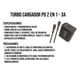 thumbnail image 3 of Cargador Compatible Con iPhone Cable Tipo C Carga Rápida 20w Color Negro, 3 of 10