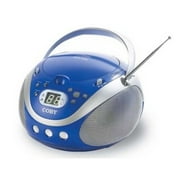 Coby CD/Radio Boombox, Blue