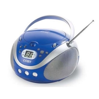 Coby CD/Radio Boombox, Blue