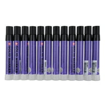 Sakura 12 Piece Set Dozen Black Solid Paint Markers Auto Art Car Dealer Twist Up for Indoor & Outdoor Various Surfaces Commercial Industrial