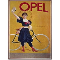 Trademark Fine Art "Bike 61" Canvas Art by Vintage Apple Collection