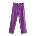 thumbnail image 4 of Mejora tu look con nuestros nuevos pantalones de pierna recta elásticos plisados adelgazantes, 4 of 5