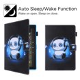 thumbnail image 2 of Allytech Fire 7 2022 Case, Fire 7 12th Gen Case, Slim Fit Folio Flip Cover Auto Sleep Wake Protective Shockproof Pencil Hoder Case Shell for Aamzon Fire 7 12th Gen 2022 - Music Panda, 2 of 6