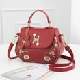 thumbnail image 2 of Women Satchel Bags Handle Shoulder Handbags and Purses Pockets Zipper Leather Crossbody Bags, 2 of 5