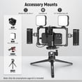 thumbnail image 2 of El kit de vlogs Phone Rig se actualizó recientemente con estabilizador y micrófono, 2 of 8
