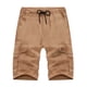 thumbnail image 1 of pstuiky Pantalones cortos de entrenamiento para hombre, Pantalones cortos cargo de talla grande para hombre, con múltiples bolsillos, holgados, para playa y verano Pantalones cortos de baloncesto, 1 of 6
