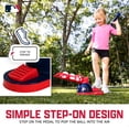 thumbnail image 3 of Franklin Sports MLB Pop A Pitch Kids Baseball Pitching Machine - Baseball Batting Practice Toy with Youth Bat + 3 Plastic Baseballs Included - Boys + Girls Hitting Toy Set, 3 of 13