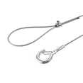 thumbnail image 4 of Unique Bargains Picture Hanging Wire Kit 1M Load 66 lbs with Fixing Screws and Wrench 6Set, 4 of 4