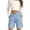 Sky Blue, variant on Emitonse Baby and Toddler Girls Bike Shorts Toddler Girl Clothes Girls Hiking Cargo Shorts Kids Athletic Summer Casual Baggy Cargo Shorts With Pockets For Girls Sky Blue,12-13 Years