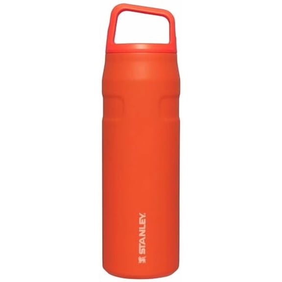 STANLEY ICEFLOW CAP CARRY WATER BOTTLE WIDE MOUTH TWIST LID - TIGERLILY
