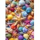 thumbnail image 1 of Rompecabezas kepovin de 1000 piezas con conchas y estrellas de mar coloridas, 1 of 7