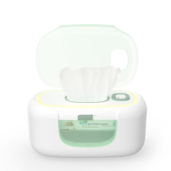 Calentador de toallitas para bebés Momcozy, gran capacidad, 60 a 80 toallitas, 4 temperaturas