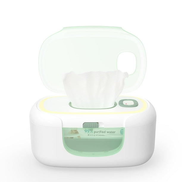 Calentador de toallitas para bebés Momcozy, gran capacidad, 60 a 80 toallitas, 4 temperaturas