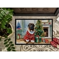 thumbnail image 3 of Carolines Treasures DAC2757JMAT 0.15 x 24 x 36 in. Unisex Tibetan Mastiff Cozy Christmas Doormat, 3 of 5