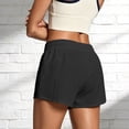 thumbnail image 2 of SONXAHE Women's Letter Print Athletic Skort Drawstring Closure Inner Shorts Sport Activewear, 2 of 7
