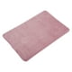 thumbnail image 1 of Alfombra de baño Unique Bargains patrón de color sólido poliéster lavable a máquina rosa 80x50cm, 1 of 1