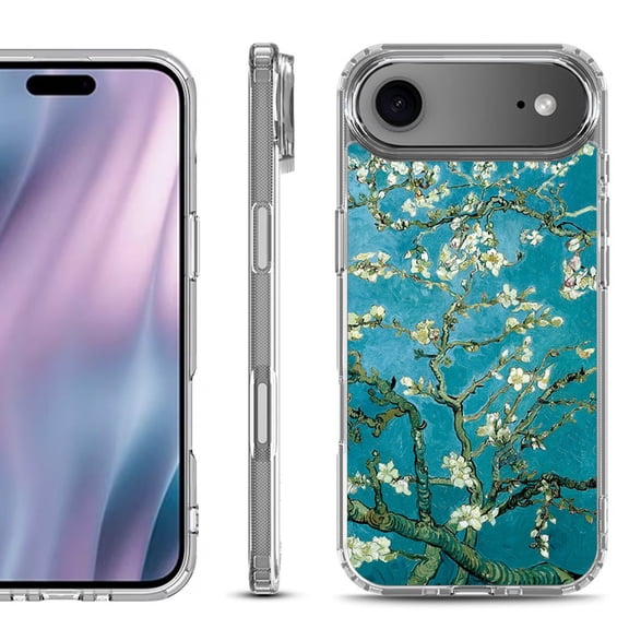 Shockproof Protective Phone Case for iPhone Air, by OneToughShield - Almond Blossom