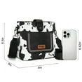 thumbnail image 4 of Wrangler Vintage Crossbody Purses for Women Purses and Handbags for Gift 8''H, Cow-Black, 4 of 7