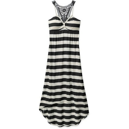 No Boundaries Juniors Hi-low Maxi Stripe