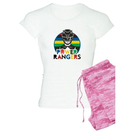 

CafePress - Power Rangers Black Ranger - Women s Light Pajamas