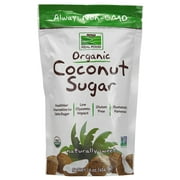 NOW Foods, Certified Organic Coconut Sugar, Alternative to Table Sugar, 16-Ounce (Packaging May Vary)