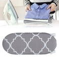 thumbnail image 4 of Ironing Board, High-Temperature Resistant Folding Ironing Board, Thickened  Space-Saving For Neckline Collar Leg Opening Sleeve Cuff Classic Grid, 4 of 8