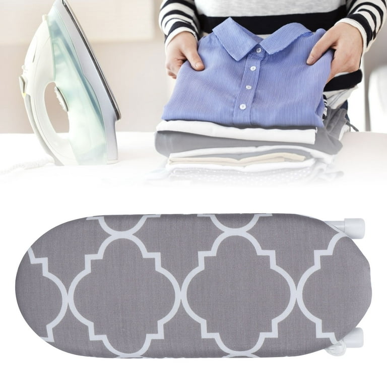 DOACT Mini Ironing Board Foldable Sleeve Cuffs Collars Ironing