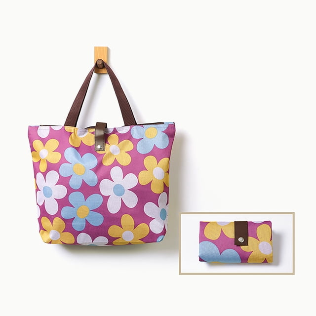 Portable Cloth Shopping Bag 600d Foldable Portable Cloth Bag
