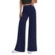 thumbnail image 1 of Pantalones Palazzo de Pierna Ancha PRETTYGARDEN Azul Marino Talla XX-Large, 1 of 4