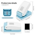 thumbnail image 2 of Craft Hole Punch Shapes Set 10 Pcs Mini Paper Puncher for Scrapbooking (1 ), 2 of 10
