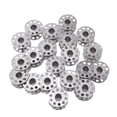 thumbnail image 1 of Shisuyan 20pcs 20mm Diameter Domestic Sewing Machine Metal Bobbins, 1 of 8