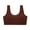 Brown, variant on Nylon Un Nylon,Spandex Gy2 Derwear Shapedly Bra Shapedly Back Smoothing Bra Hide Back Full Back Coverage Deep Cup Bra