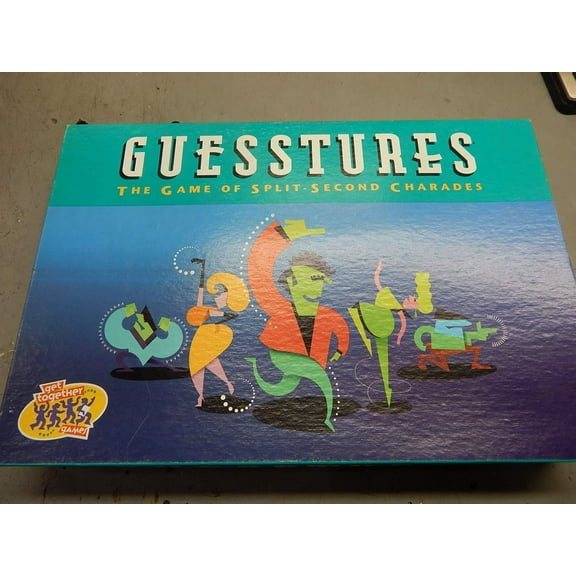 Pre-Owned Guesstures - The Game of Split-Second Charades First Edition
