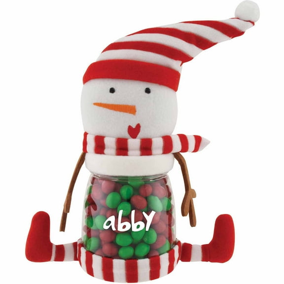 Personalized Sandra Magsamen Snowman Treat Jar
