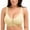 Beige, variant on Spdoo Women's Front Closure Sports Bra Wirefree Padded High Support Full Coverage Racerback Workout Tank Top Bra Small to Plus Size White M