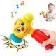 thumbnail image 1 of Juguetes para bebés Martillo de juguete con música ligera de 12 a 18 meses Juguetes para bebés Ojos cambiantes divertidos Martillo de juguete para niños de 1 año (solo pronunciación en inglés) Rojo Verde, 1 of 5