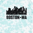 thumbnail image 4 of Inktastic Boston Massachusetts City Skyline with Grunge Boys or Girls Toddler T-Shirt, 4 of 5