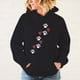 thumbnail image 3 of Nueva sudadera con capucha con estampado de pata de perro, otoño invierno, para mujer y hombre, sudadera con capucha estilo Harajuku, sudaderas informales holgadas de forro polar, tallas Xxs a 4Xl, 3 of 4