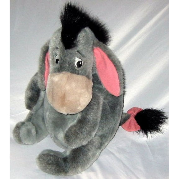 16" Disney Store Grey Sitting Eeyore Plush