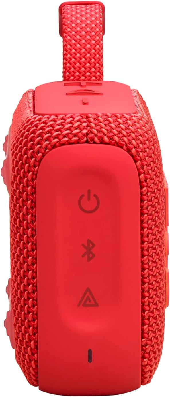 Restored JBL JBLGO4REDAM-Z Go 4 Portable Bluetooth Speaker, Red (Refurbished)