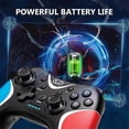 thumbnail image 2 of Wireless Game Controller with Programmable/Vibration/Turbo Compatibility for /Lite/OLED/ PC Blue, 2 of 5