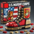 thumbnail image 2 of United States 250th Anniversary Military Boots Building Blocks Gift Army Themed Toy Block, U.S Marine Corps Collectible Blocks, 250th Anniversary Gifts Military Collectible Decor, 2 of 5