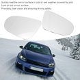 thumbnail image 3 of View Mirror Heated Glass, Durable Clear Vision Heated Door Mirror Glass 5K0857521  For Mk6 2009 To 2013, 3 of 8