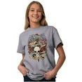 thumbnail image 5 of Love Kills Trust No One Skull Tattoo Men's Graphic T Shirt Tees Brisco Brands L, 5 of 6